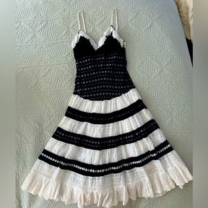 Black & white sundress